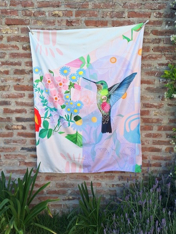 Producto - Toallón XL 'Ábrete a La Vida y el Universo se Abrirá ante Tí'