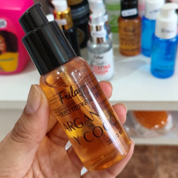 Producto - Aceite para puntas Argán y Coco Frilayp 50cc