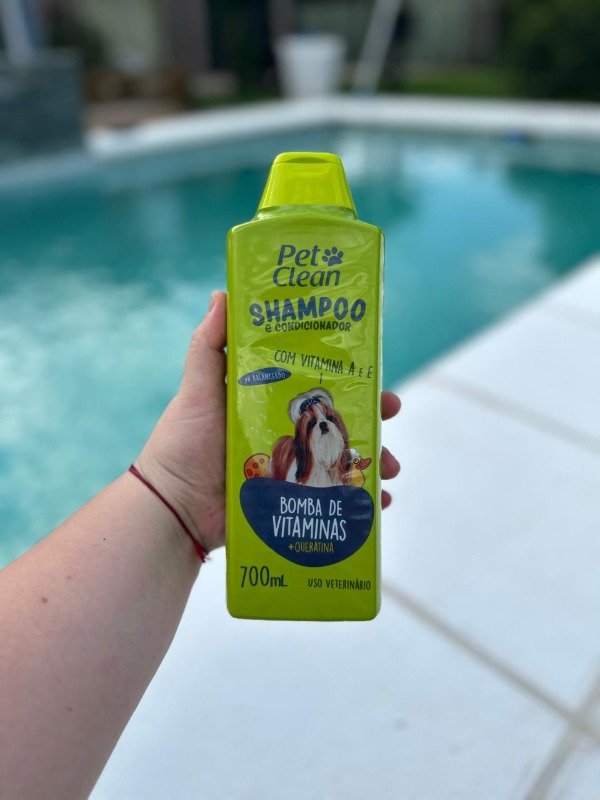 Producto - Shampoo y acondicionador Pet Clean vitamina A y E