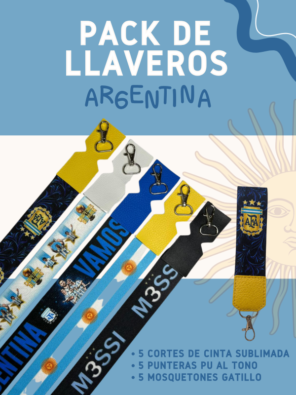 Producto - PACK PARA LLAVEROS - ARGENTINA