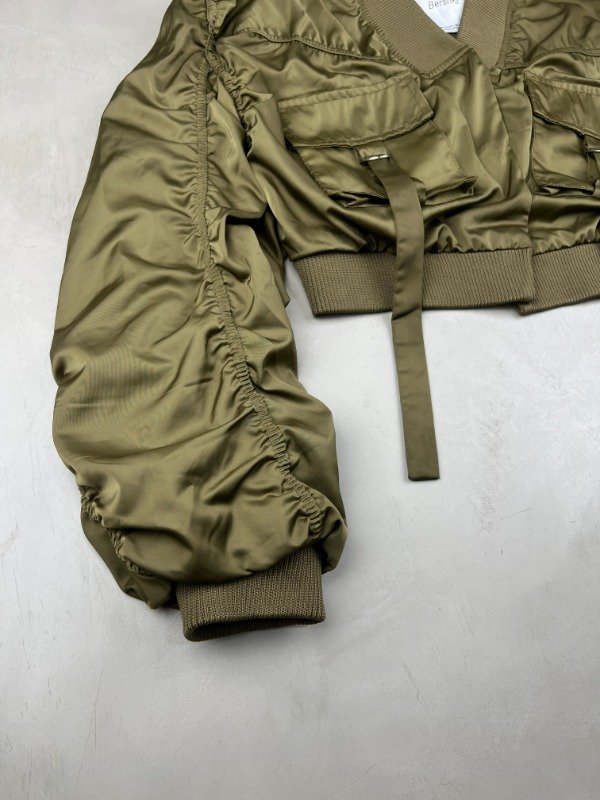 Producto - Satin Cargo Bomber Jacket - 4