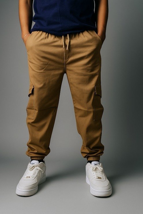 Producto - LINEA DOLCE HOMBRE JOGGER CARGO GABARDINA
