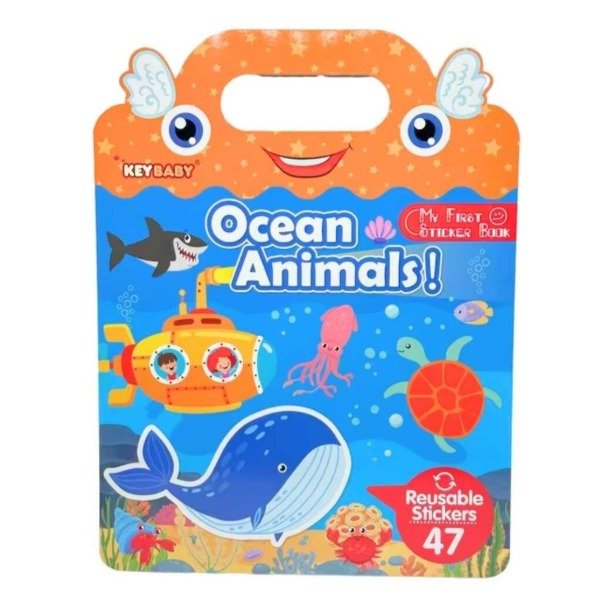 Producto - LIBRO DE STICKERS REUTILIZABLE - EL OCEANO