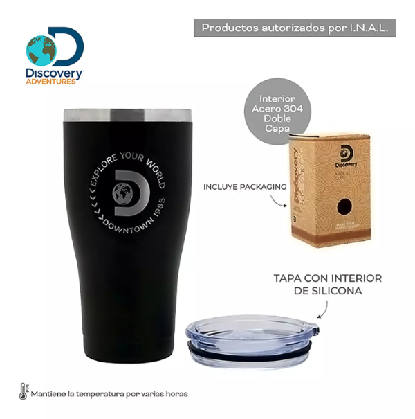 Producto - Vaso térmico Discovery negro