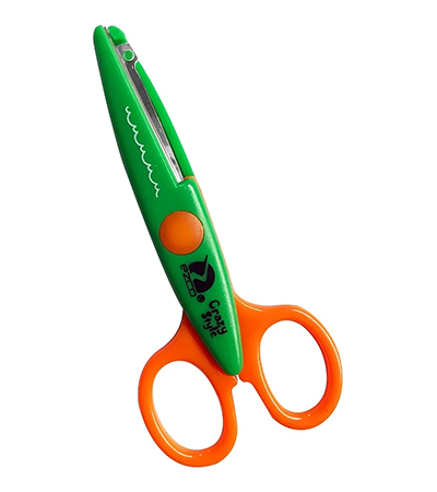 Producto - Tijera Formas  EZCO 13 cm zig zag - 1