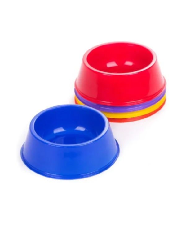 Producto - Comedero de plástico, para perros, mediano