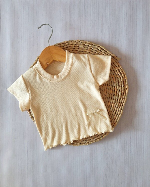 Producto - Remera Morley Algodón Crema
