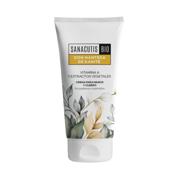 Producto - SANACUTIS CREMA PARA MANOS Y CUERPO KARITE 85 CC