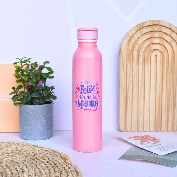 Producto - DÍA DE LA MADRE - Botella Aluminio