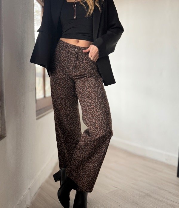 Producto - Wide leg Safari Print - 1