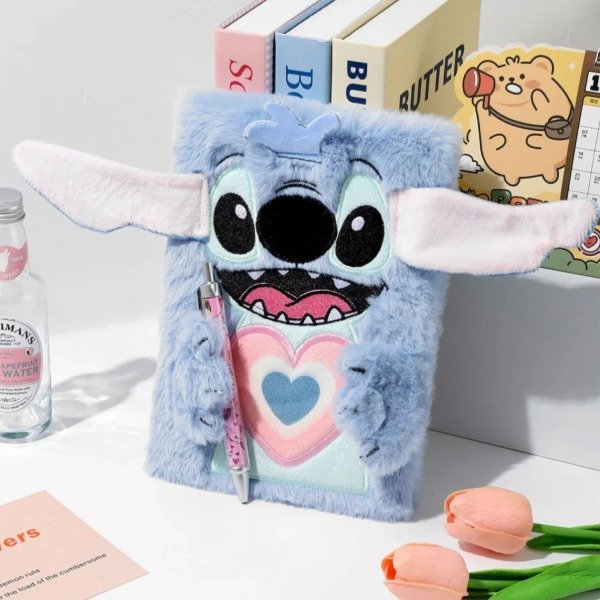 Producto - Cuaderno Stitch Peluche