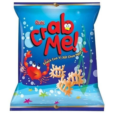 Producto - Oishi Snack en forma de cangrejo sabor cangrejo
