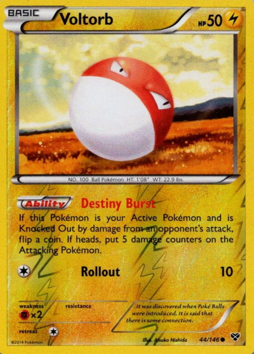Producto - Voltorb - 44/146 - XY Base - Reverse Holo