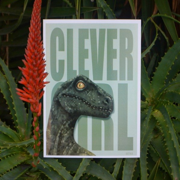 Producto - Clever Girl (lámina)
