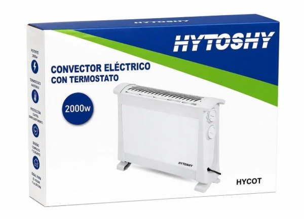 Producto - CONVECTOR ELECTRICO CON TERMOSTATO 2000W