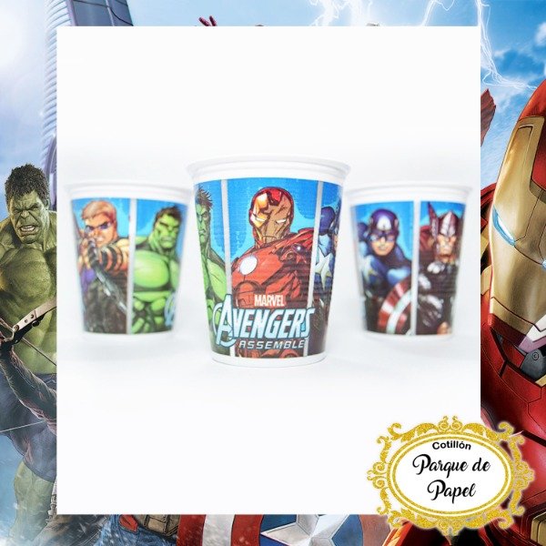 Producto - Vasos Avengers (x10 u.)
