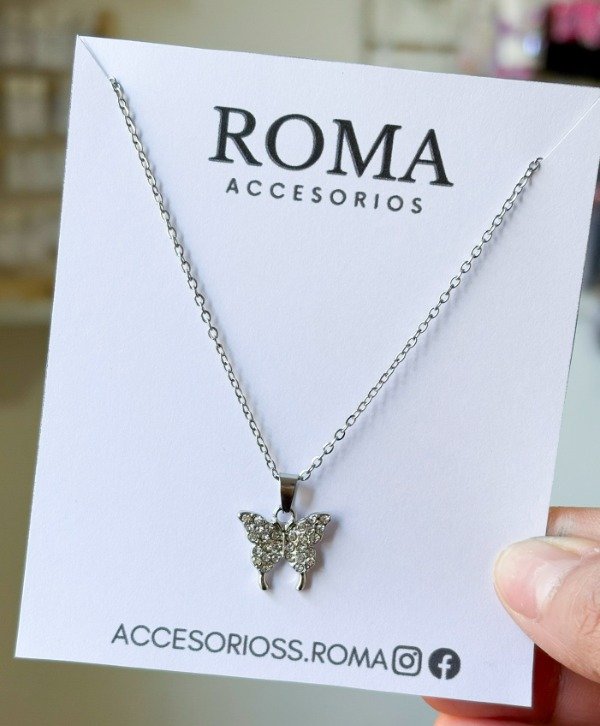Producto - COLLAR MARIPOSA CUBIC