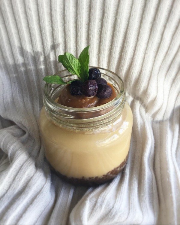 Producto - Postre Creme Brulée de Dulce de Leche