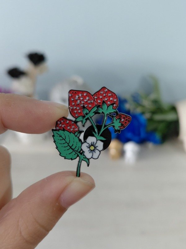 Producto - Pin metalizado - Flores #1504