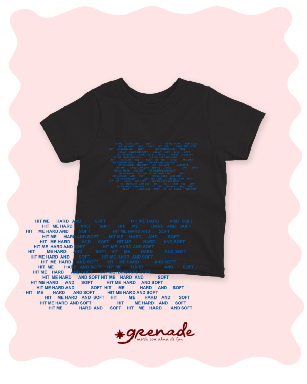 Producto - Baby tee "hit me hard and soft"