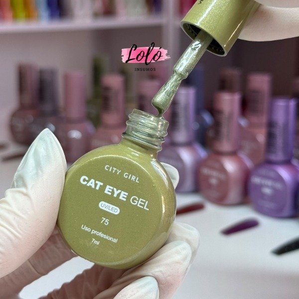 Producto - Esmalte semi 7ml City Girl Cat Eye - 75