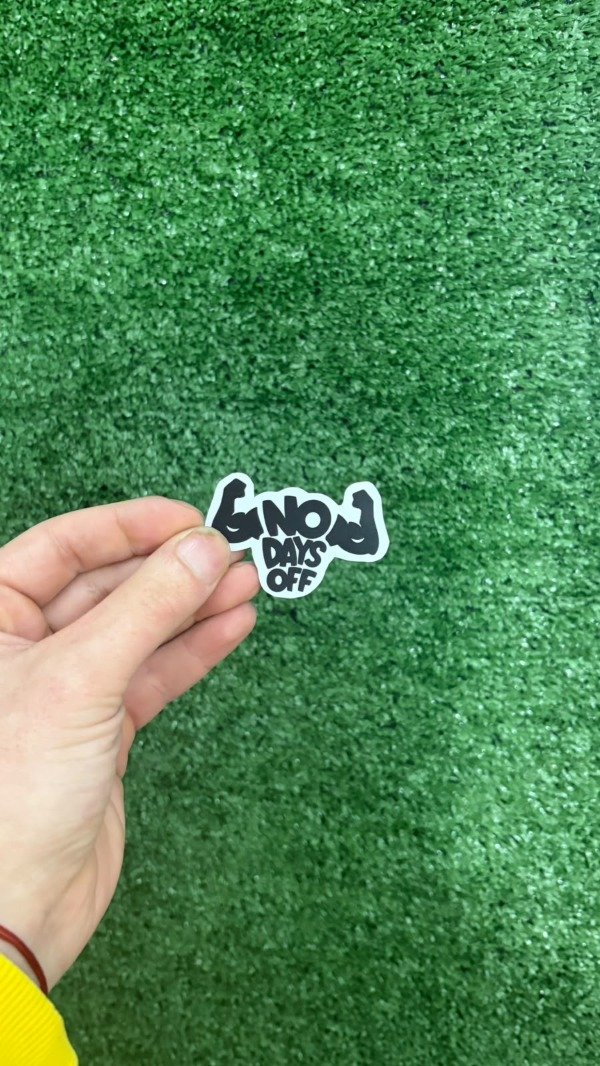 Producto - Stickers Fitness - Para Termos - NO DAYS OFF