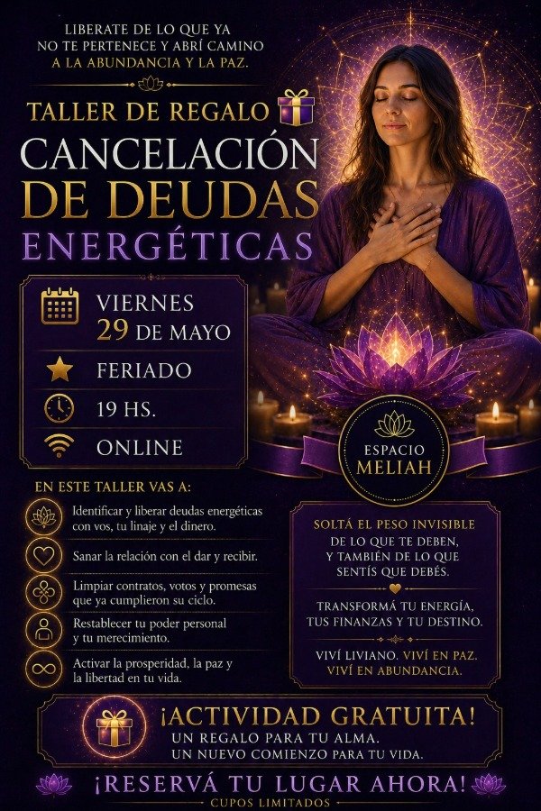 Producto - Liberación de Deudas Energeticas Gratuito