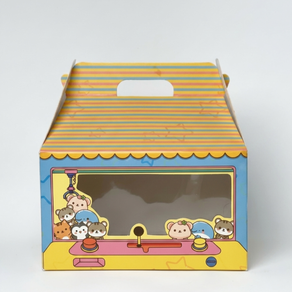 Producto - Cajita con manija valija animalitos con garra visor