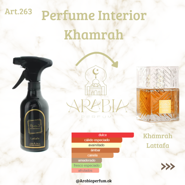 Producto - Aromatizador de Ambiente Khamrah Lattafa - 1