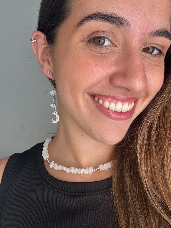 Producto - Aros Uma Cuarzo Blanco