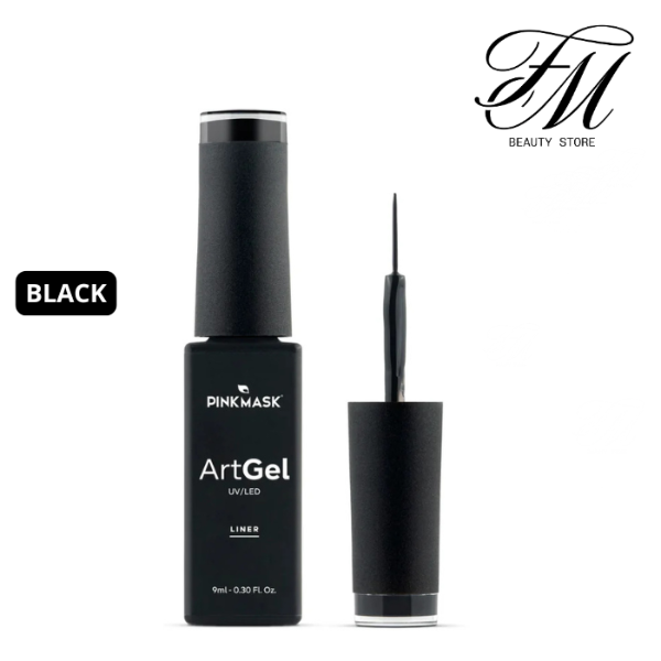 Producto - PINK MASK NAIL ART GEL BLACK