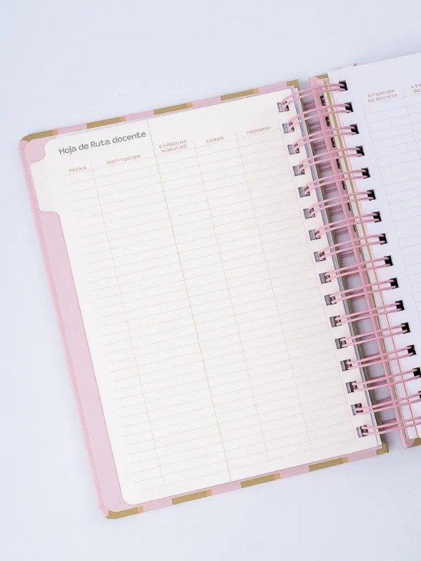 Producto - Agenda Docente Diaria A5 FW 2027 - Blur - 6