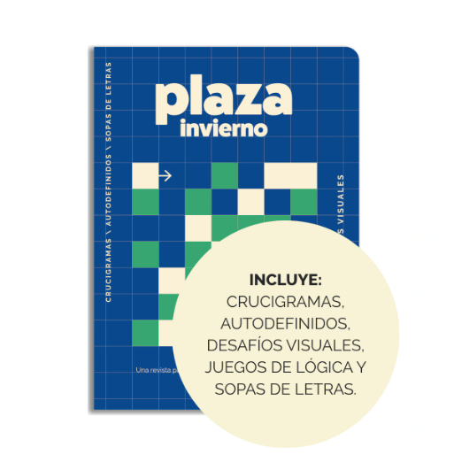 Producto - Revista Plaza Invierno: juegos de palabras y desafíos visuales - 0