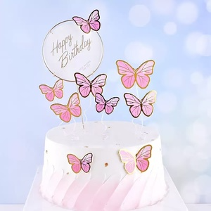 Producto - Mariposas Topper de torta x 6