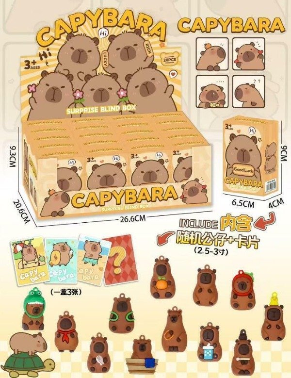 Producto - Sobre capibara sorpresa