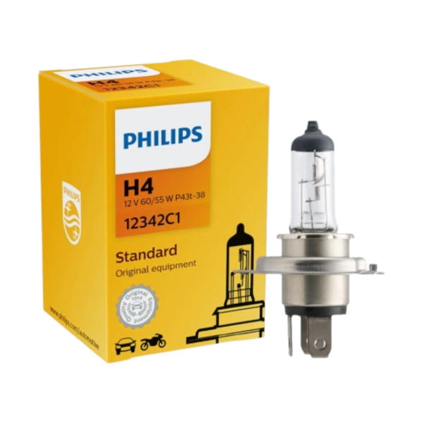 Producto - LAMPARA HALOGENA H4 12V "PHILIPS"
