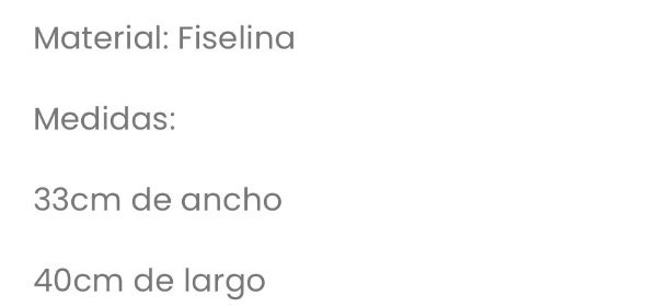 Producto - Pechera San Martin friselina - 1