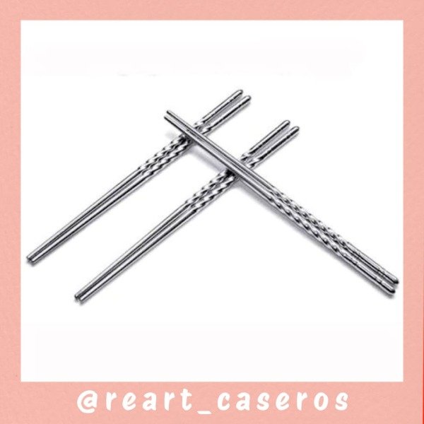Producto - Palillos de Acero x Par