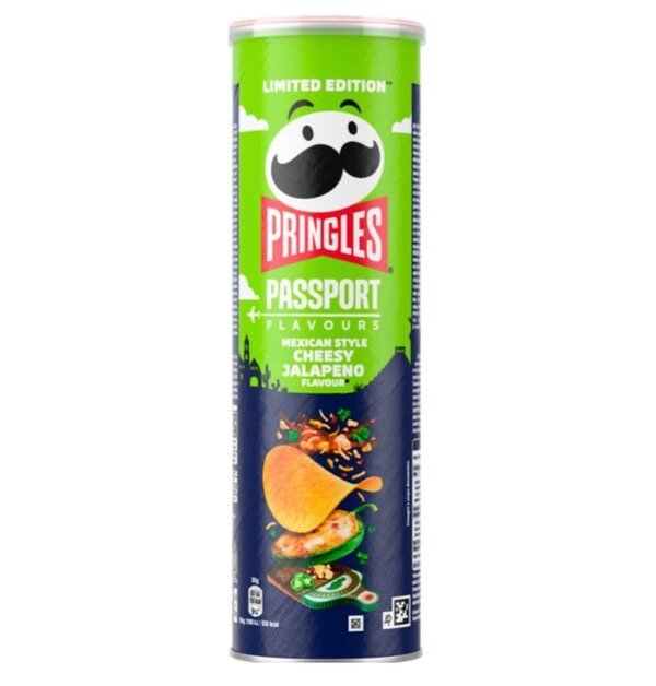 Producto - pringles passport mexican style cheesy jalapeño 165gr