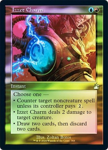 Producto - Izzet Charm (Retro Frame Foil)