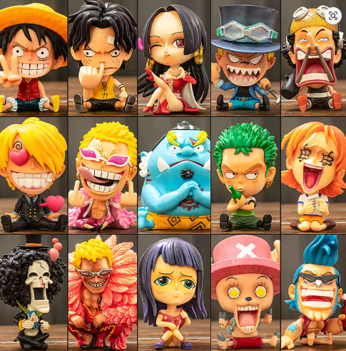 Producto - Figura Cabezones One Piece (10cm) Ingrese para elegir
