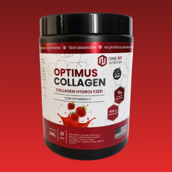 Producto - Colágeno Optimus 240gs. ONE FIT NUTRITION
