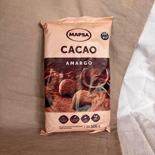 Producto - CACAO AMARGO REPOSTERO MAPSA SIN TACC X 500G
