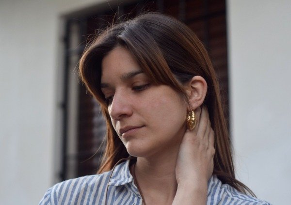 Producto - Aros Magnolia Dorados