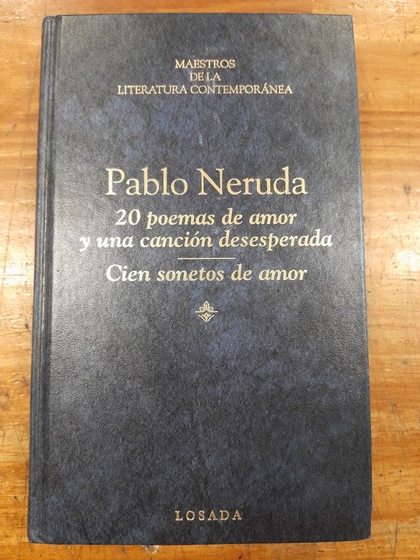 Producto - 20 poemas de amor y una cancion desesperada Losada 1995 - Pablo Neruda