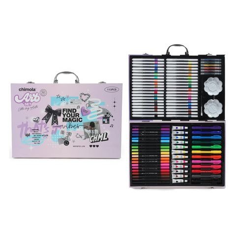 Producto - SET DE ARTE 113PZS BLOCKCORE EN VALIJA 41X28X5CM