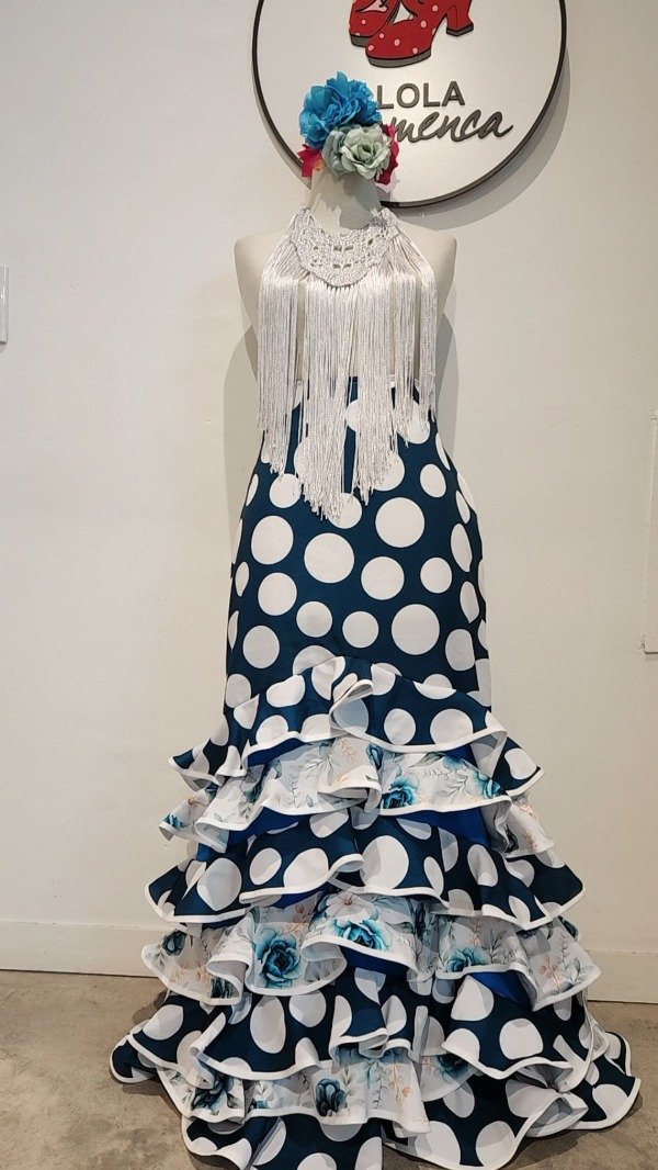 Producto - FALDA. MONETA PETROLEO BLANCA