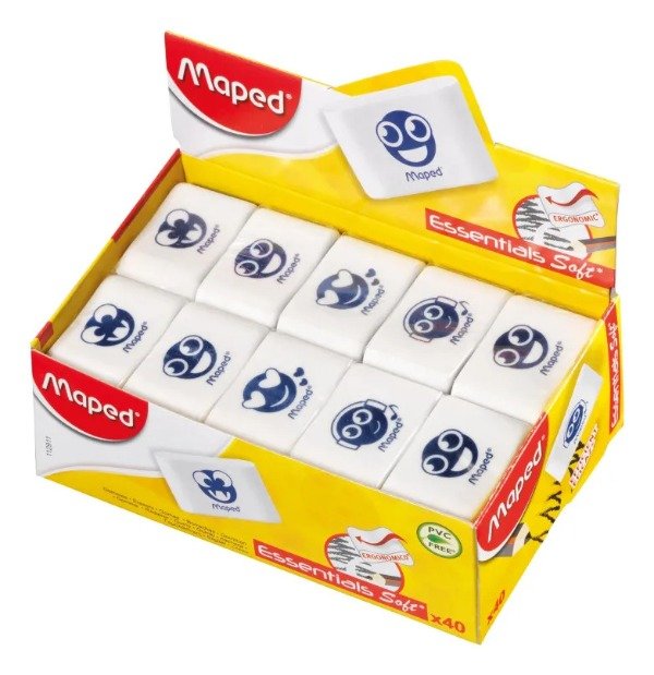 Producto - Goma Lapiz Maped Essentials Soft 2911 Pack X4 - 1