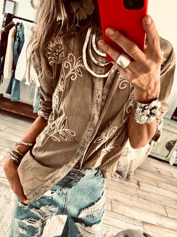Producto - Camisa Teresa tierra - 0