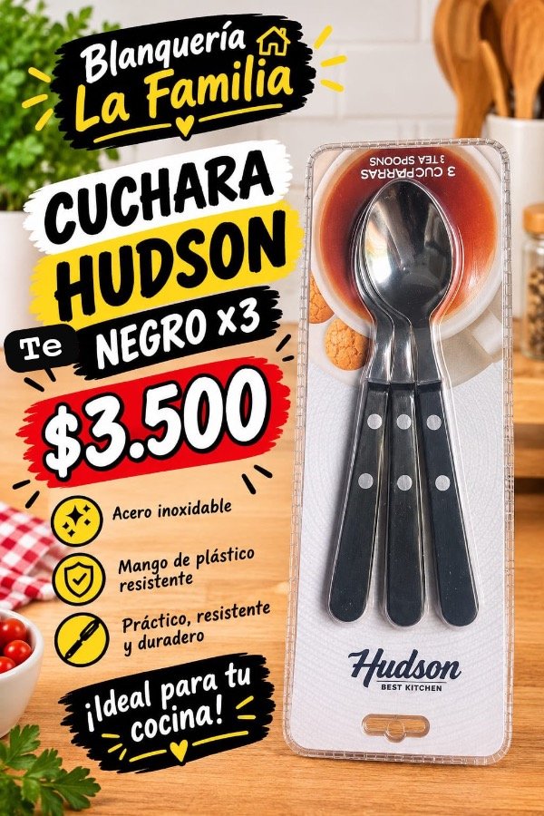 Producto - Cucharita de té hudson x3 - 0